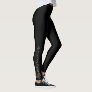 Leggings Les métis en train de léguer des pantalons d'art a