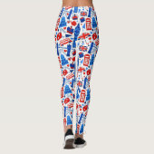 Leggings Les monuments de Londres (Dos)