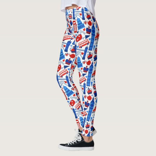 Leggings Les monuments de Londres (Gauche)