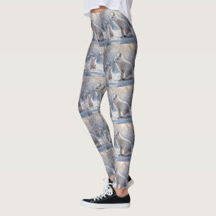Leggings "Les obligations décongelées : le renard arctique