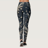 Leggings Les papillons au clair de lune (Dos)