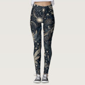 Leggings Les papillons au clair de lune (Devant)