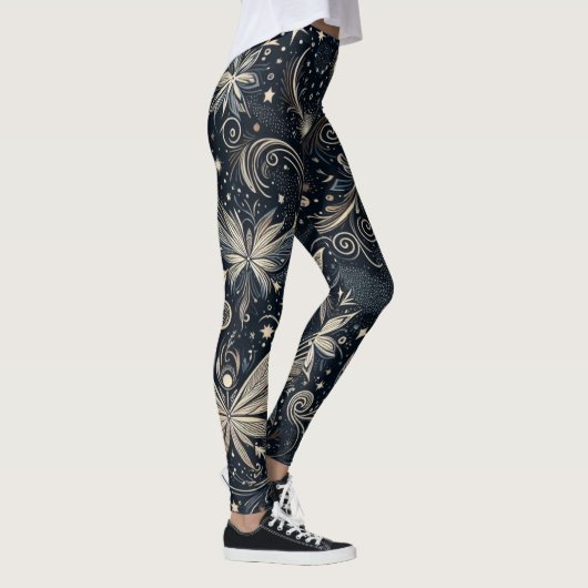 Leggings Les papillons au clair de lune (Droite)