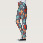 Leggings Les papillons Doodle (Gauche)
