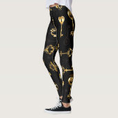 Leggings Les Patters de Seamless avec Golden Keys (Gauche)