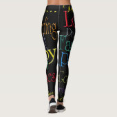 Leggings Les pattes positives des femmes (Dos)