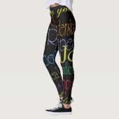 Leggings Les pattes positives des femmes (Gauche)