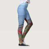 Leggings Les pavots et l'océan (Droite)