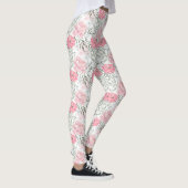 Leggings Les pivoines roses (Droite)