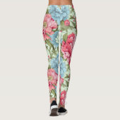 Leggings Les pivoines taïwanaises (Dos)