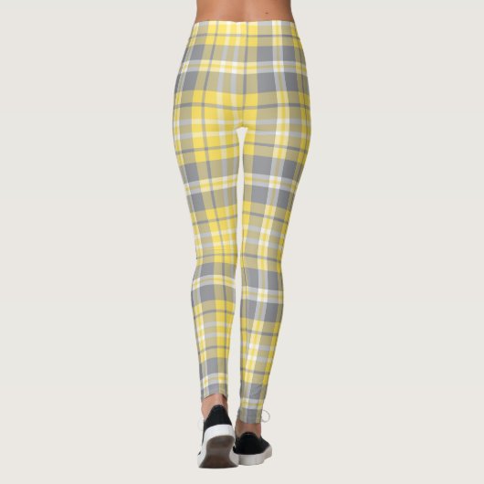 Leggings Les Plaid de Trendy (Dos)