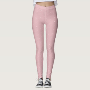 Leggings Les points blancs de cercles modernes rougissent