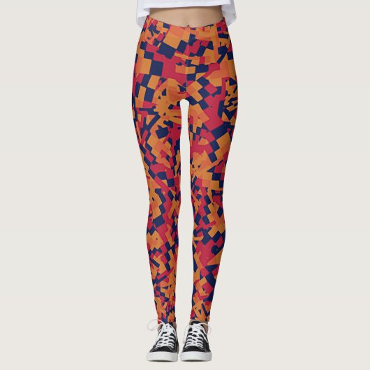 Leggings Les rêves de Kaleidoscope (Devant)