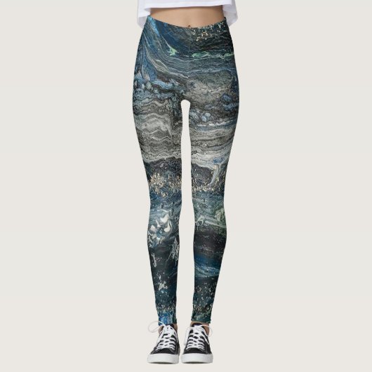 Leggings Les rêves de l'océan (Devant)