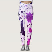 Leggings Les rêves des étoiles célestes (Devant)