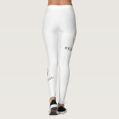 Leggings Les roseaux dans le logo de Valley Circle R Yoga (Dos)