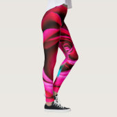Leggings Les roses sont les guêtres rouges (Droite)
