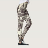 Leggings Les sept péchés mortels - convoitise (Droite)