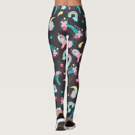 Leggings Les Stars de la Florale (Dos)