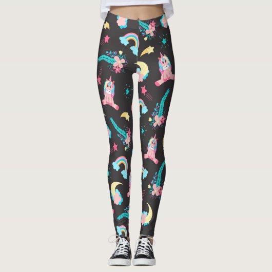 Leggings Les Stars de la Florale (Devant)