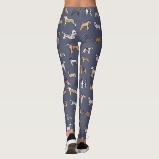 Leggings Les terriers (Dos)