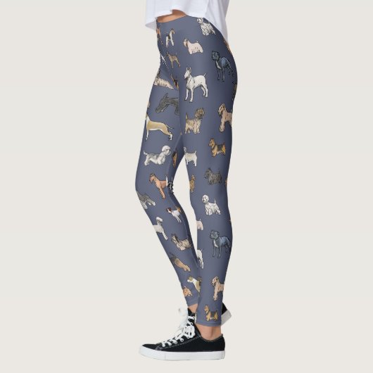Leggings Les terriers (Gauche)