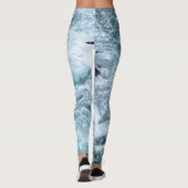 Leggings Les vagues de l'océan (Dos)