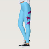 Leggings Les vrais Panthers Magenta (Gauche)