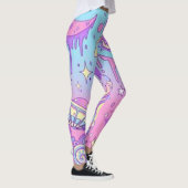 Leggings L'espace en pastel de Goth (Droite)