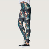 Leggings L'esprit de Noël (Gauche)