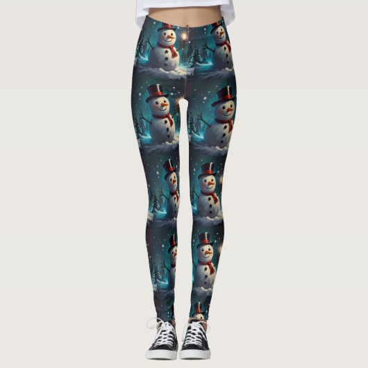 Leggings L'esprit de Noël (Devant)