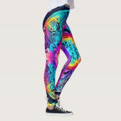 Leggings L'Esprit Mandala vibrant (Droite)