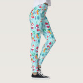 Leggings Let It Snow Hello Winter Wonderland caractères (Droite)