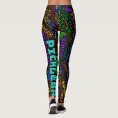 Leggings Lettrage de balle (Dos)