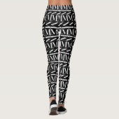 Leggings Lettre initiale M (Dos)