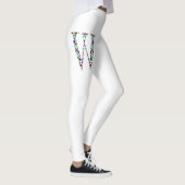 Leggings Lettre initiale W Gemstone Design (Droite)