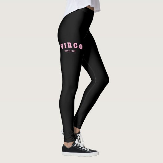 Leggings Lettre joueuse Imprimer Zodiac femme haute taille (Droite)