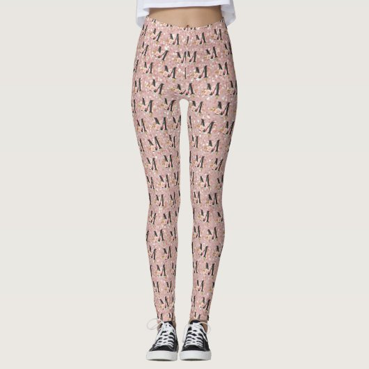 Leggings Lettre M (Devant)