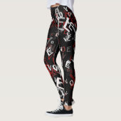 Leggings Lettres d'amour (Gauche)