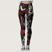 Leggings Lettres d'amour (Devant)