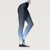 Leggings Lever de soleil bleu tôt (Droite)