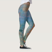 Leggings Lever de soleil d'impression par Claude Monet (Droite)