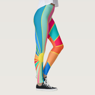 Leggings Lever de soleil tropical
