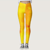 Leggings Lever du soleil d'automne (Devant)