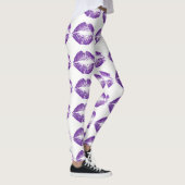 Leggings Lèvres à Parties scintillant violette (Droite)
