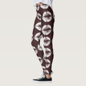 Leggings Lèvres blanches #25 (Gauche)