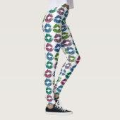 Leggings Lèvres colorées élégantes #10 (Droite)