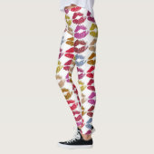 Leggings Lèvres colorées élégantes #11 (Gauche)