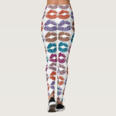 Leggings Lèvres Colorées Élégantes #20 (Dos)