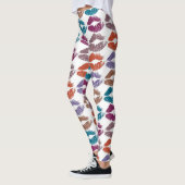 Leggings Lèvres Colorées Élégantes #20 (Gauche)